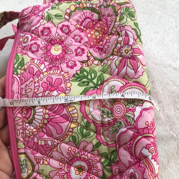 Vera Bradley small pink petal Maggie bag purse - Picture 7 of 8